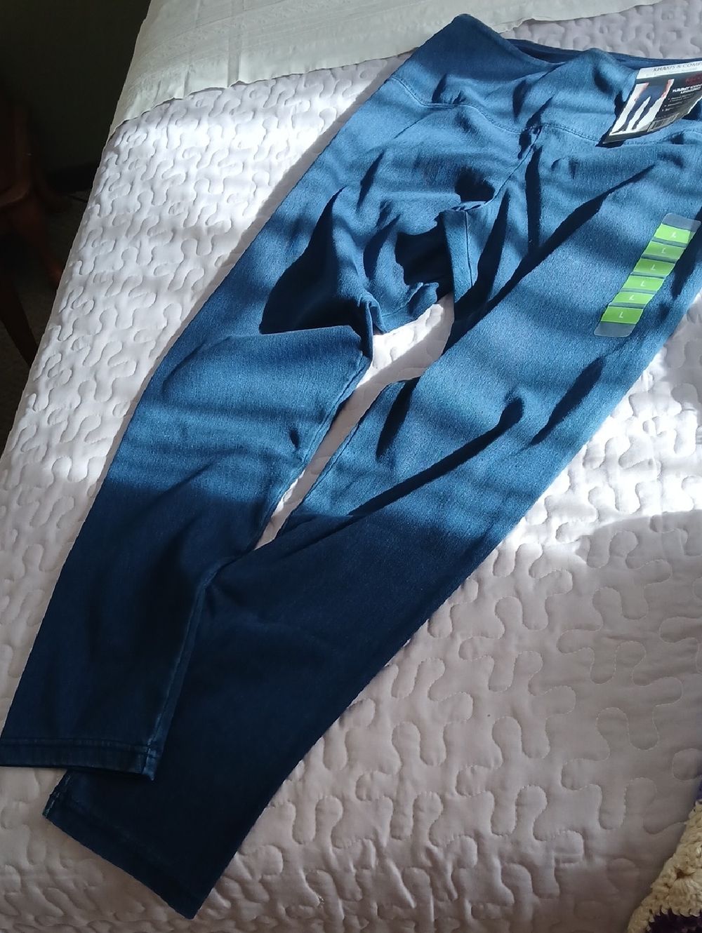 Khakis & Co Classic Stretch Leggings SZ L